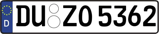 DU-ZO5362