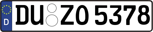 DU-ZO5378