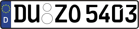DU-ZO5403