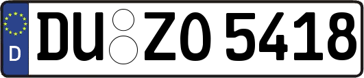 DU-ZO5418