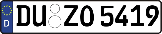 DU-ZO5419