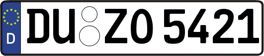 DU-ZO5421