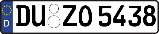 DU-ZO5438