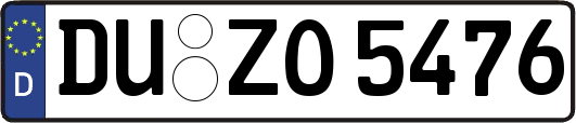DU-ZO5476