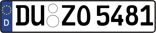 DU-ZO5481