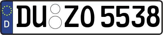 DU-ZO5538