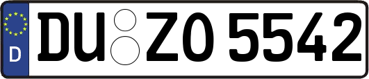 DU-ZO5542