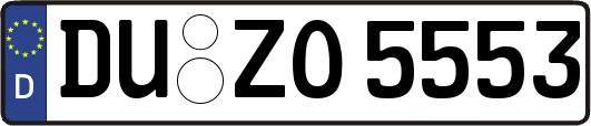 DU-ZO5553