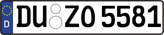 DU-ZO5581