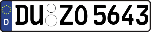 DU-ZO5643