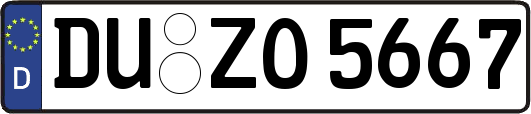 DU-ZO5667