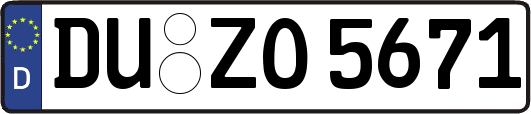 DU-ZO5671