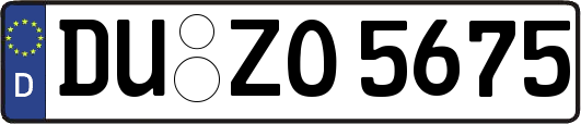 DU-ZO5675