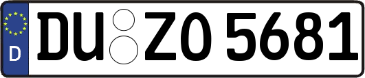 DU-ZO5681