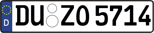 DU-ZO5714