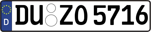 DU-ZO5716