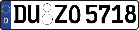 DU-ZO5718