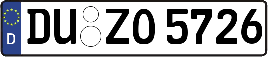 DU-ZO5726