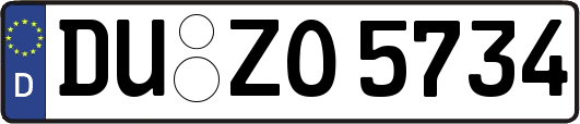 DU-ZO5734