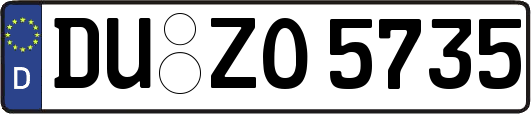 DU-ZO5735