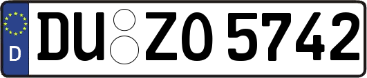 DU-ZO5742
