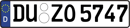 DU-ZO5747