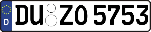 DU-ZO5753