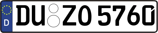 DU-ZO5760