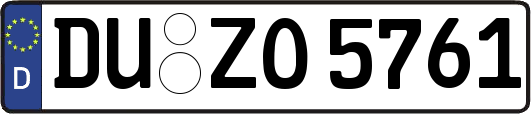 DU-ZO5761
