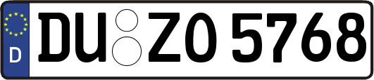 DU-ZO5768