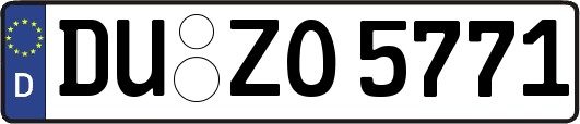 DU-ZO5771