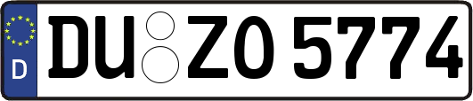 DU-ZO5774