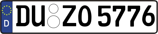 DU-ZO5776