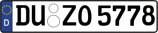 DU-ZO5778