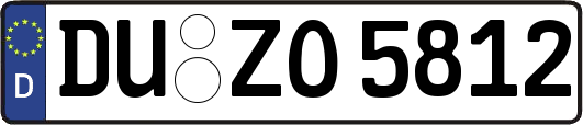 DU-ZO5812