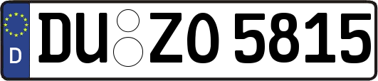 DU-ZO5815