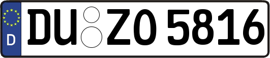 DU-ZO5816