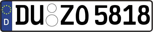 DU-ZO5818