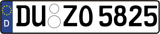 DU-ZO5825
