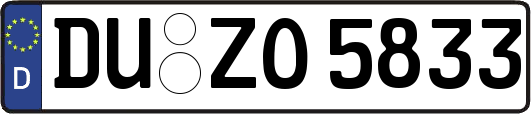 DU-ZO5833