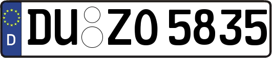 DU-ZO5835
