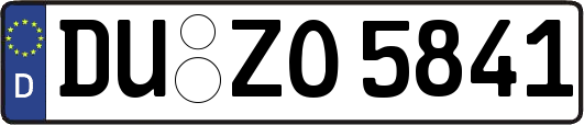 DU-ZO5841