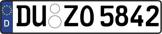 DU-ZO5842