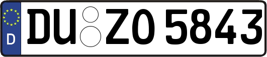 DU-ZO5843