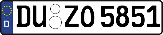 DU-ZO5851