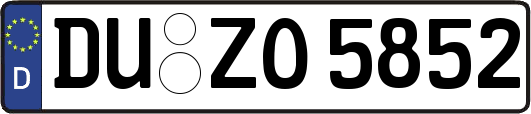 DU-ZO5852