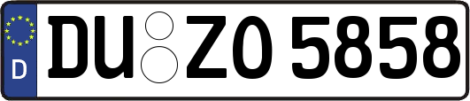 DU-ZO5858
