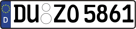 DU-ZO5861