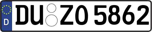 DU-ZO5862