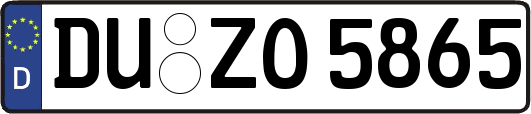 DU-ZO5865